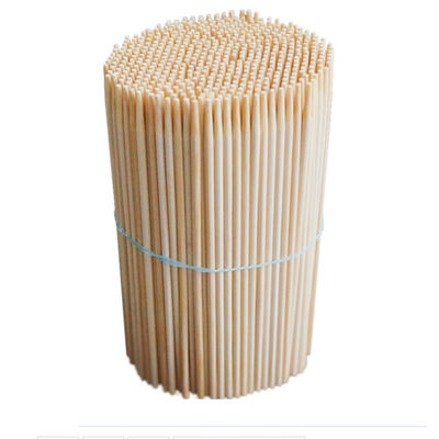 Versatile Bamboo Skewers 6.0mm Diameter 18cm Length Ideal for Appetizers and Desserts