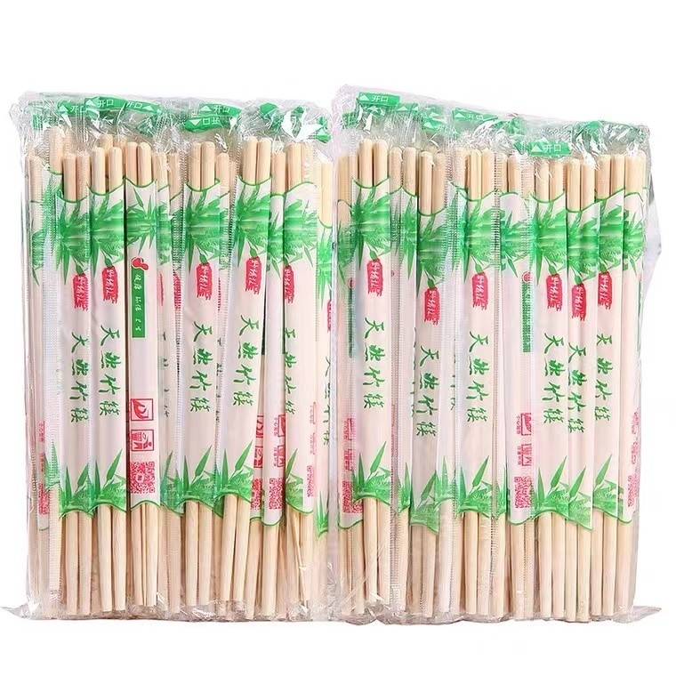 Chinese Bamboo Chopsticks 18cm/21cm/24cm for Sushi Reusable Custom Print
