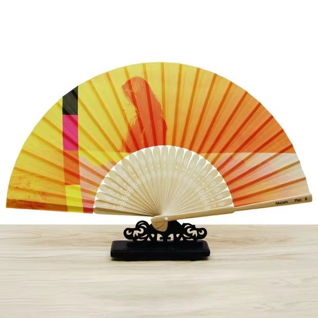 Dancing Party Summer Folding Hand Fans Japanese Plastic Hand Fan Chinese Custom Made Hand Fans Promotional Hand Fans