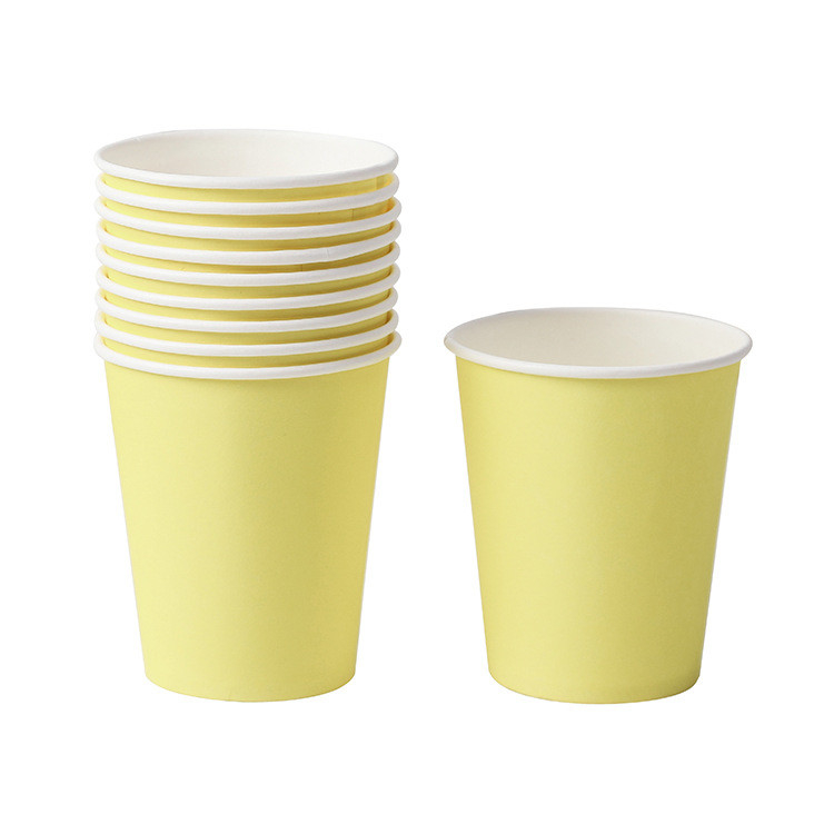 Custom Logo 10 Oz Capacity Paper Cup Food Grade Paper Eco Friendly
