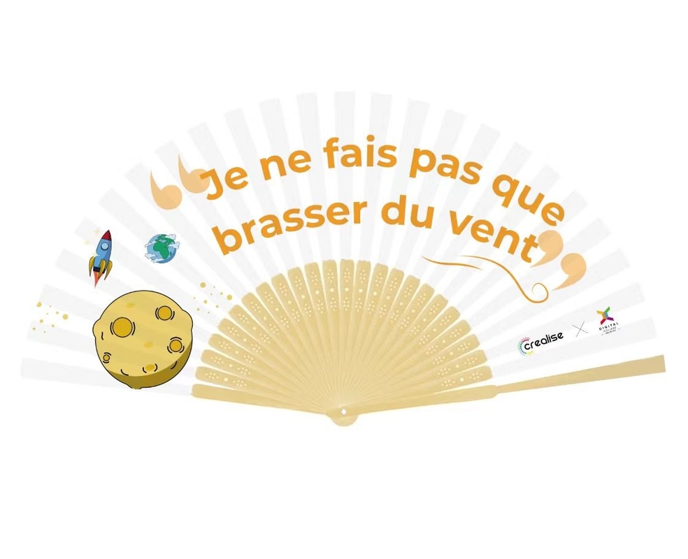 BSBH Custom Folding Hand Fans with Custom Logo Personalized Bamboo Fan