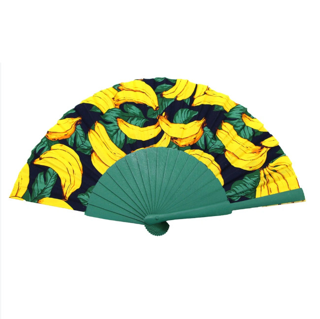 Customized Logo Bamboo Hand Fans for Wedding Personalized Plastic Folding Fan