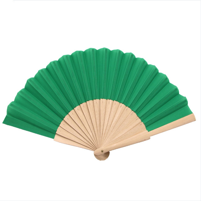 Customized Logo Bamboo Hand Fans for Wedding Personalized Plastic Folding Fan