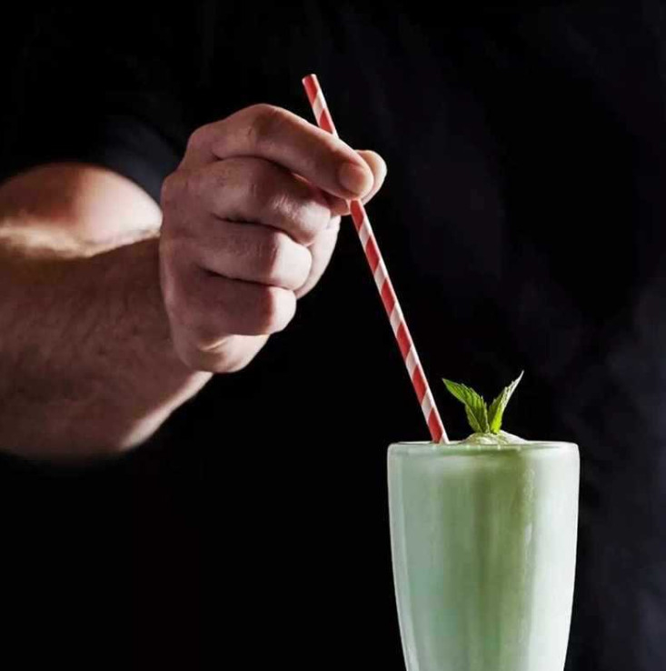 Sugarcane Bagasse Disposable Drinking Straw 20cm Length Compostable and Biodegradable
