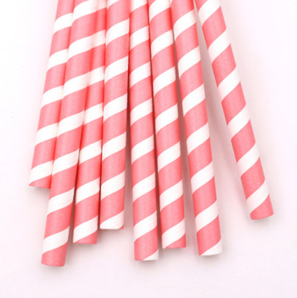 Customized Colorful Paper Drinking Straw Made from Bagasse for Eco-Friendly Drinks