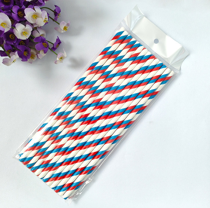 Customized Colorful Paper Drinking Straw Made from Bagasse for Eco-Friendly Drinks