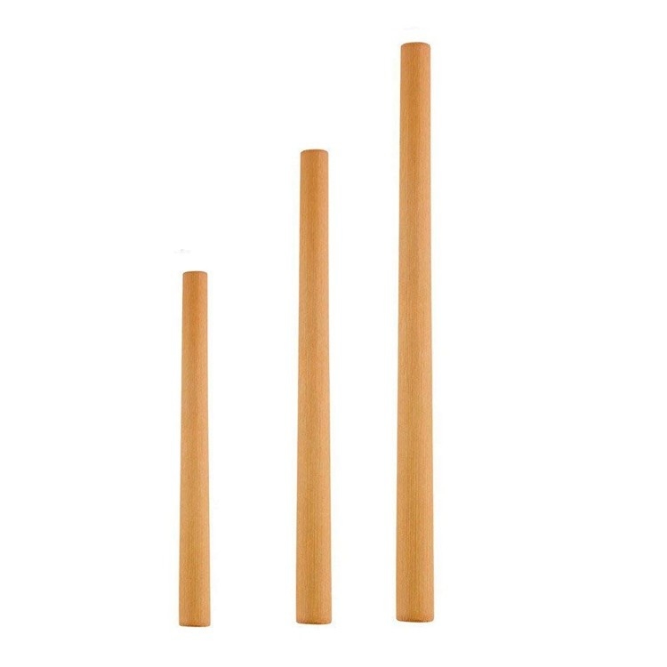 Custom Bamboo Drinking Straw 100% Natural Biodegradable Minor Caliber 20cm Reusable Straws