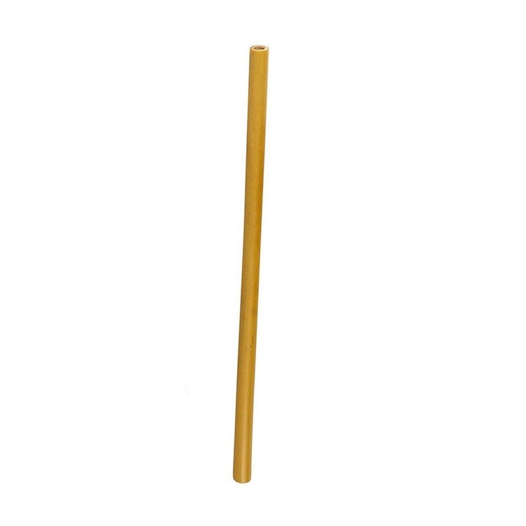 Portable Carbonized Bamboo Straw Nature Bamboo Fiber Straw Reusable and OEM Accepted