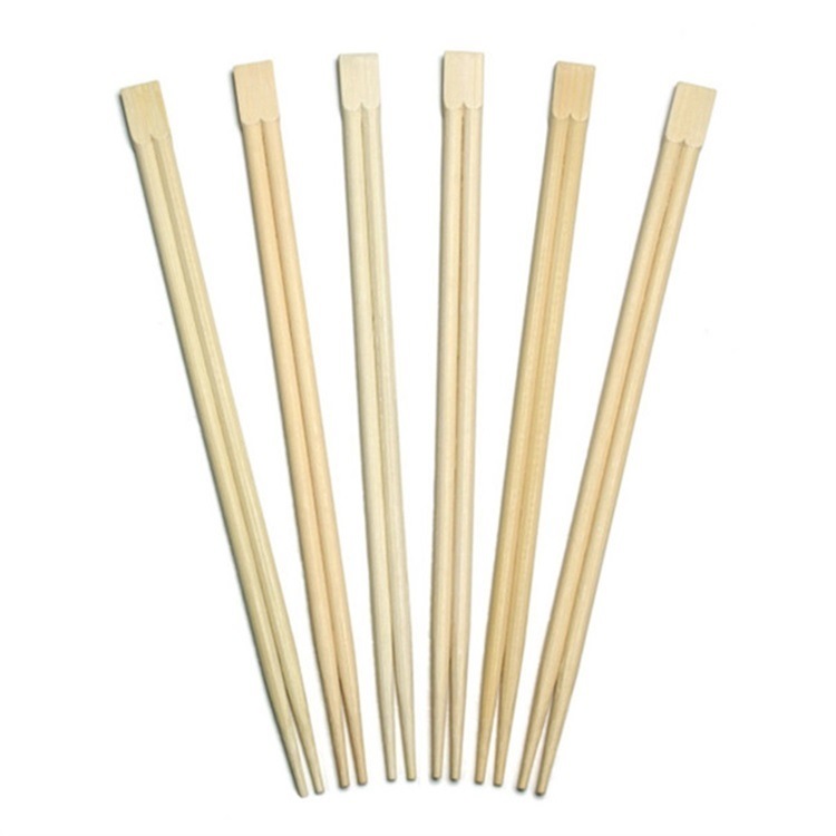Disposable Bamboo Chopsticks 21cm 23cm 24cm Length Eco-Friendly Custom Logo Chinese Chopsticks
