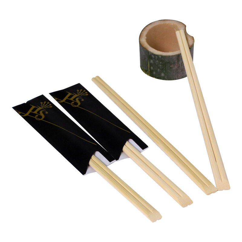 Disposable Bamboo Chopsticks Made from 100% Natural Moso Bamboo with High Temperature Sterilization and Custom Logo Packing