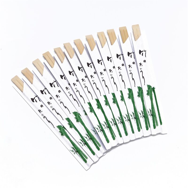 210/230/240mm Disposable Bamboo Chopsticks Made from 100% Natural Moso Bamboo with High Temperature Sterilization