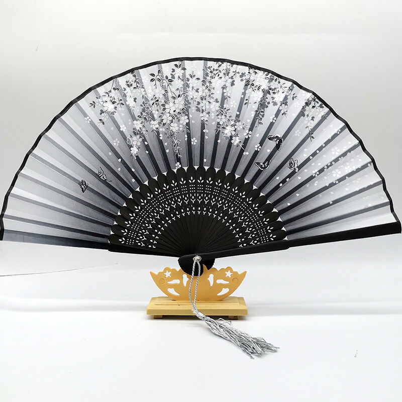21cm Personalized Custom Hand Fan with Customized Name for Wedding Gift