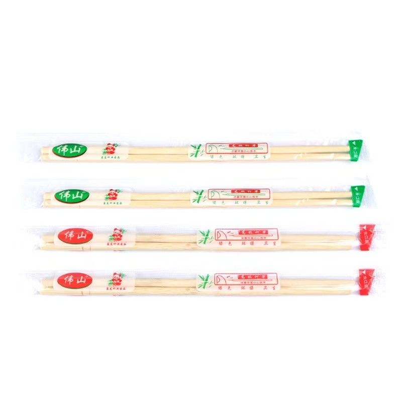 Factory Directly Sell Disposable Round Bamboo Noodle Chopsticks For Restaurant