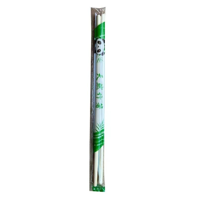 Factory Directly Sell Disposable Round Bamboo Noodle Chopsticks For Restaurant