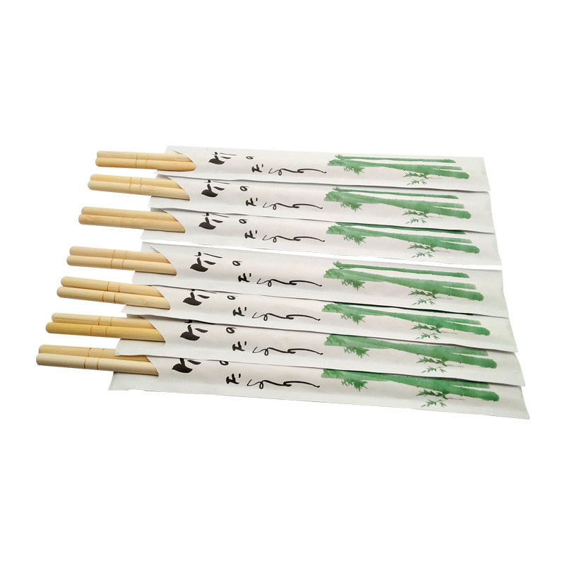 6.0mm Sushi Chinese Bamboo Chopsticks , Workmanship Natural Wood Chopsticks