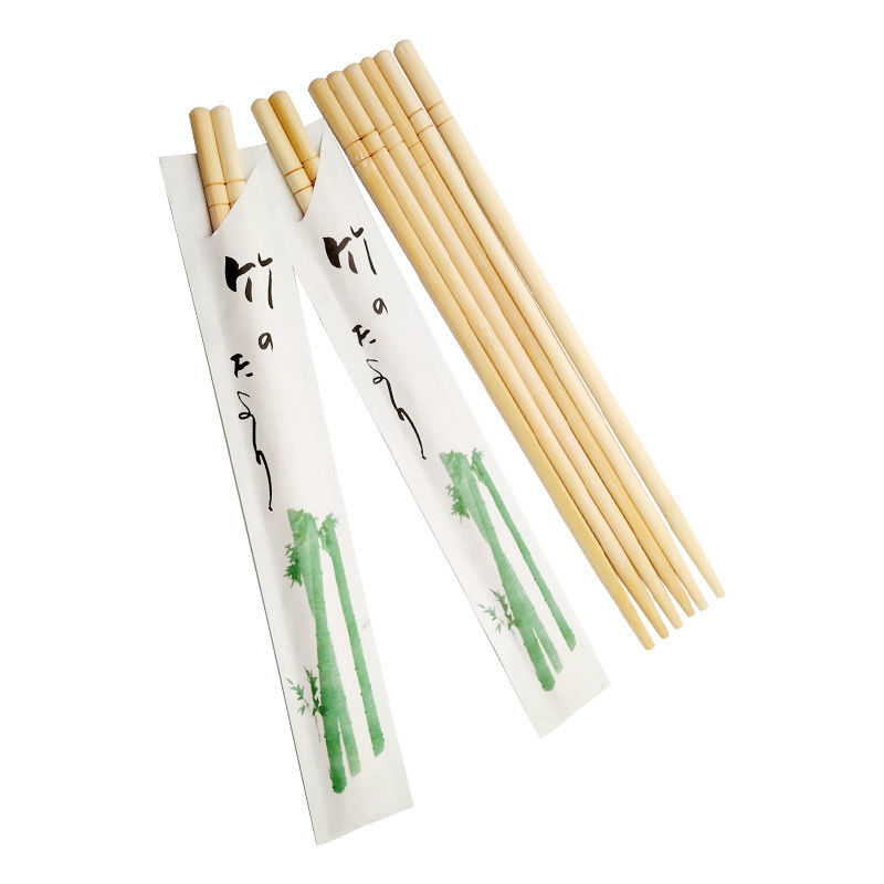 Natural Bamboo Color Chopsticks for Japanese/Korean/Russian Noodles Treatment Polished