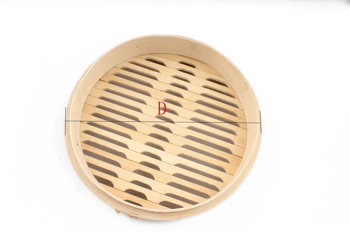 10 Inch Tier Basket Cooking Stainless HQ-bamboo Wechef 2 Layer Rice Noodle Roll Steamer