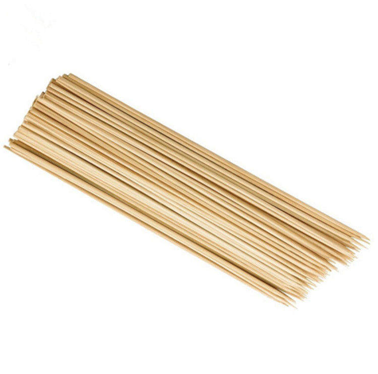 Disposable Skewers AA Grade Natural Rattan Bamboo Stick Wholesaler for Barbecue Tool