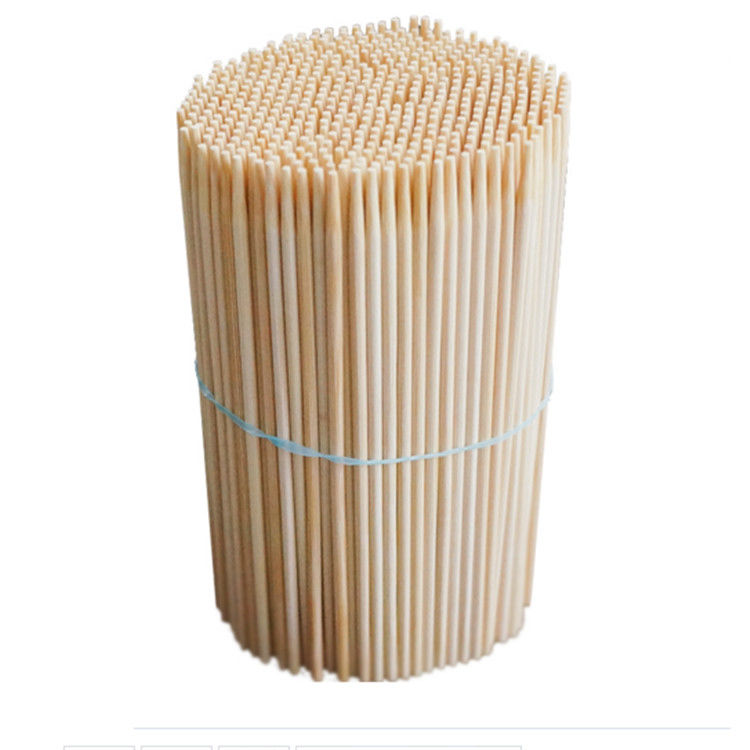 Versatile Bamboo Skewers 6.0mm Diameter 18cm Length Ideal for Appetizers and Desserts
