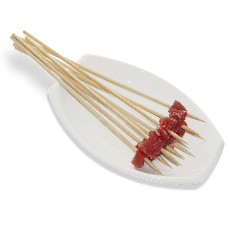 Disposable Skewers AA Grade Natural Rattan Bamboo Stick Wholesaler for Barbecue Tool