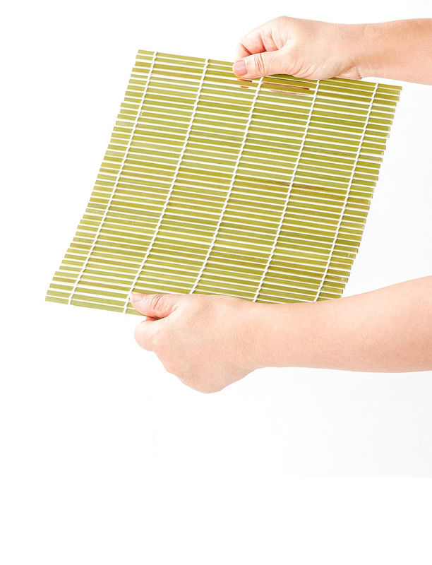 Reusable Sushi Maker Biodegradable and Easy to Bamboo Rolling Mat with 5.5mm Diameter