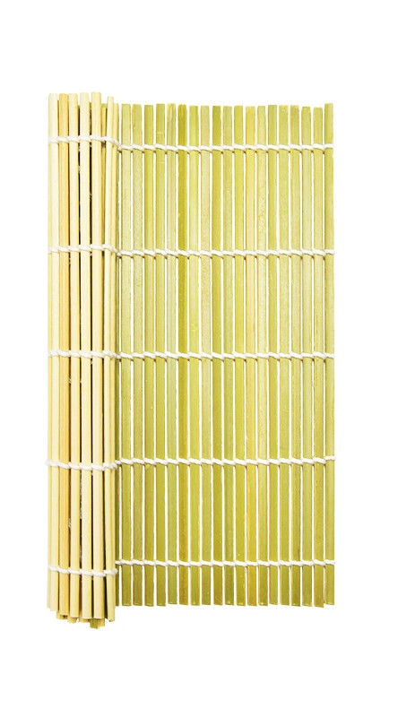 Natural Bamboo Sushi Rolling Mat for Asian Kitchen Sushi Maker
