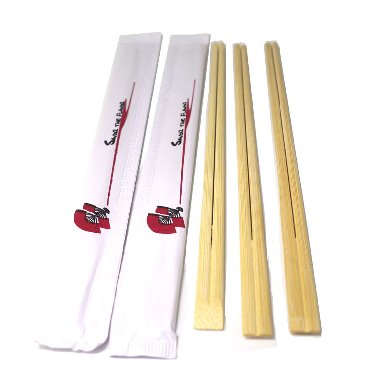 OEM ODM Twin Disposable Bamboo Chopsticks For Japanese Hashi Tensoge