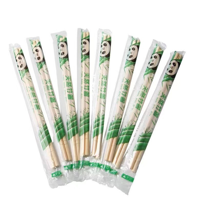 Grade A AB 8" 9" Disposable Bamboo Chopsticks Round Bamboo Chopsticks