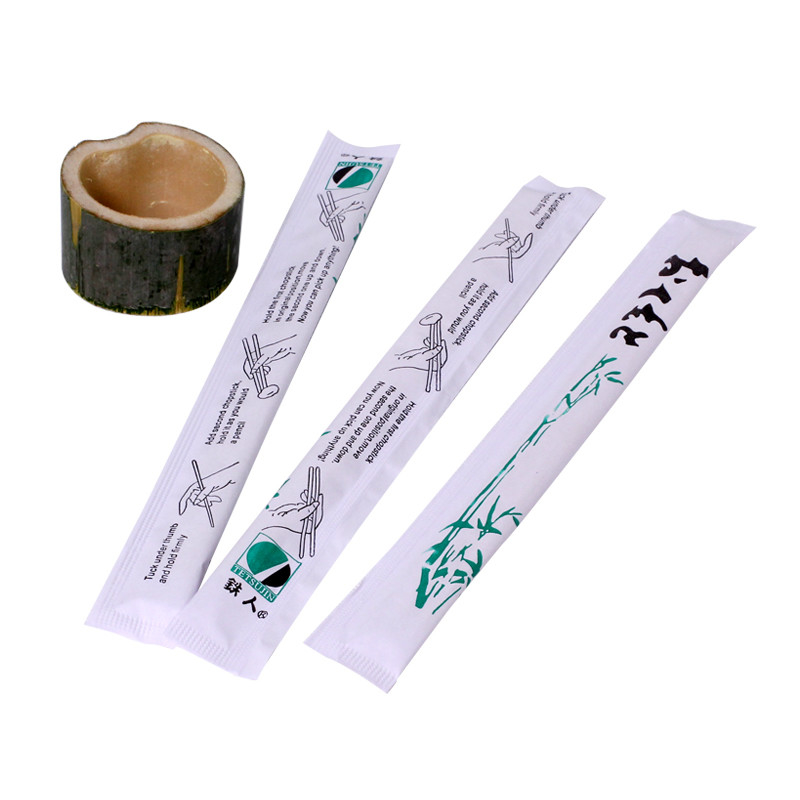 Hot sale Customized Natural Sushi Chop Sticks Panda Cutlery Set dishwasher safe bamboo Chopsticks