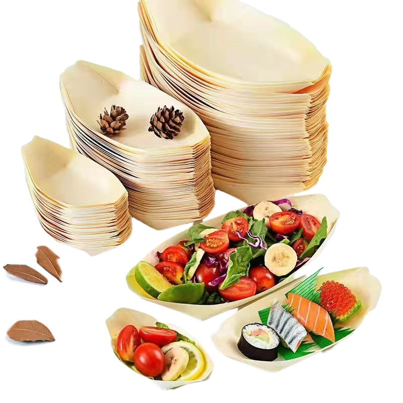 Wholesales High Quality Wooden Big Size Japanese Restaurant Sushi Boat Party Large Abs Sushi Boat for Sushi