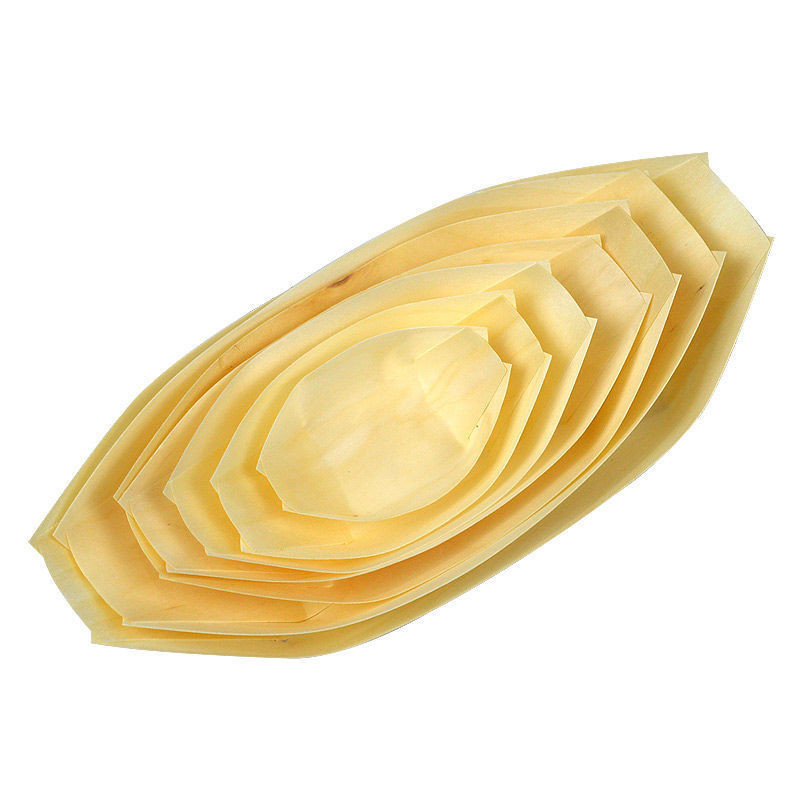 Wholesales High Quality Wooden Big Size Japanese Restaurant Sushi Boat Party Large Abs Sushi Boat for Sushi