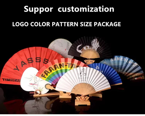 Customized Wooden Bamboo Hand Fans for Home Restaurant Bar Hotel Wedding